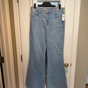 NWT Anthropologie Light Blue Women's Flare Jeans